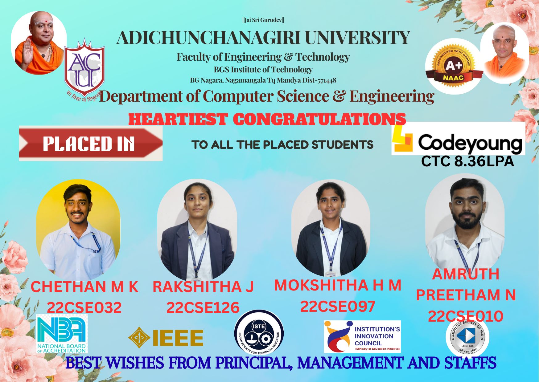 BGSIT CSE Placement